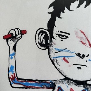 Dran - Tiens - Hand Finished Screen Print