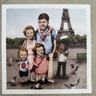 Dran - Family stay - 20 x 20 cm