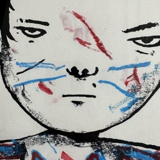 Dran - Tiens - Hand Finished Screen Print