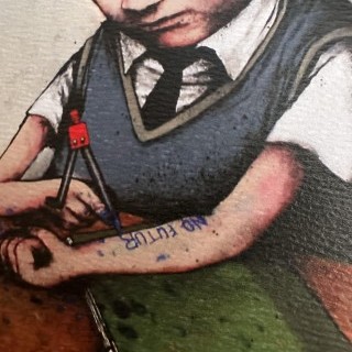 Dran - Tatouage - 20 x 20 cm