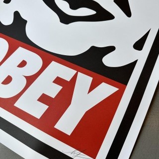 Shepard Fairey - OBEY Icon - Lithographie signée