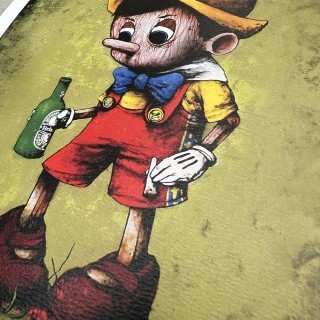 Dran - Pinocchio drink - 27 x 21 cm