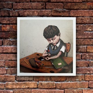 Dran - Tatouage - 20 x 20 cm