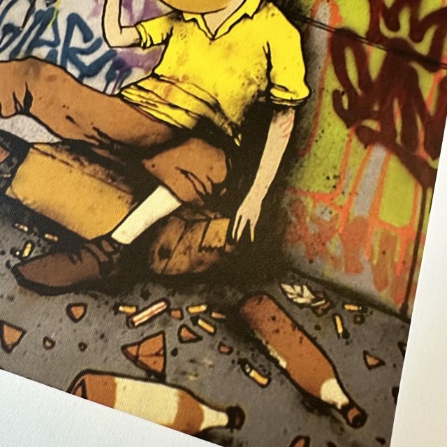 Dran - Tintin in Barcelona - 32 x 44 cm