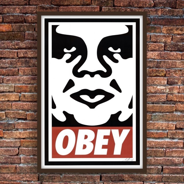 Shepard Fairey - OBEY Icon - Lithographie signée