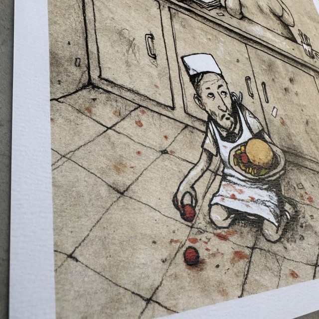 Dran - En cuisine - 27 x 21 cm