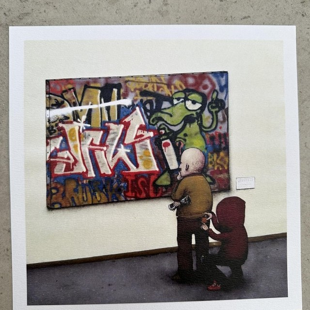 Dran - Contemplation - 20 x 20 cm