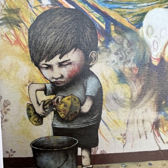 Dran - Le cri - 20 x 20 cm